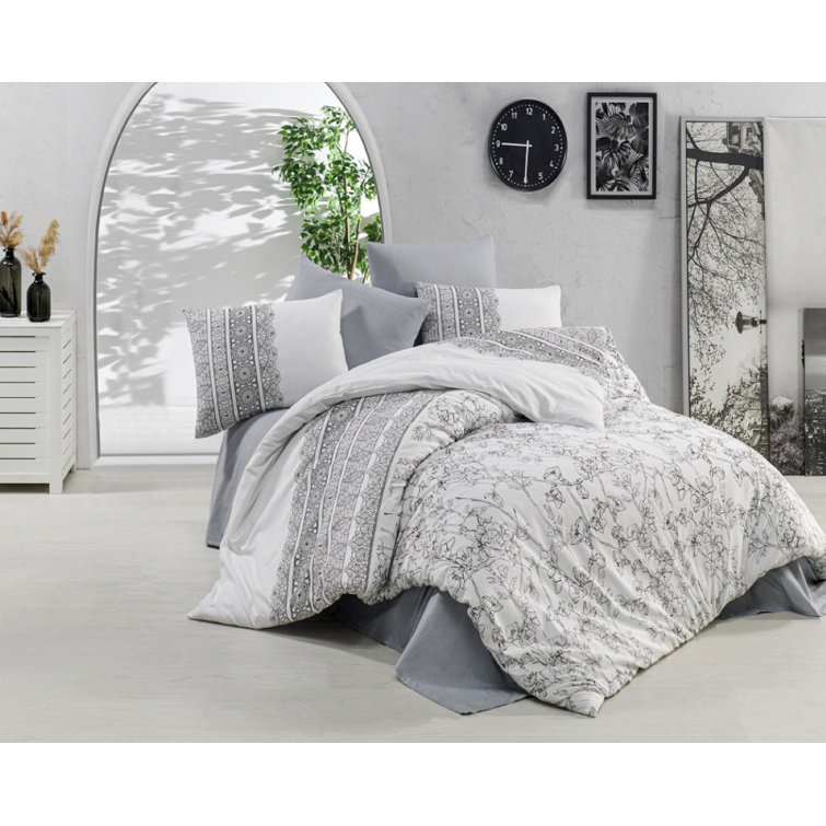 Mani Textile Cotton Blend Duvet Cover Set Wayfair.co.uk